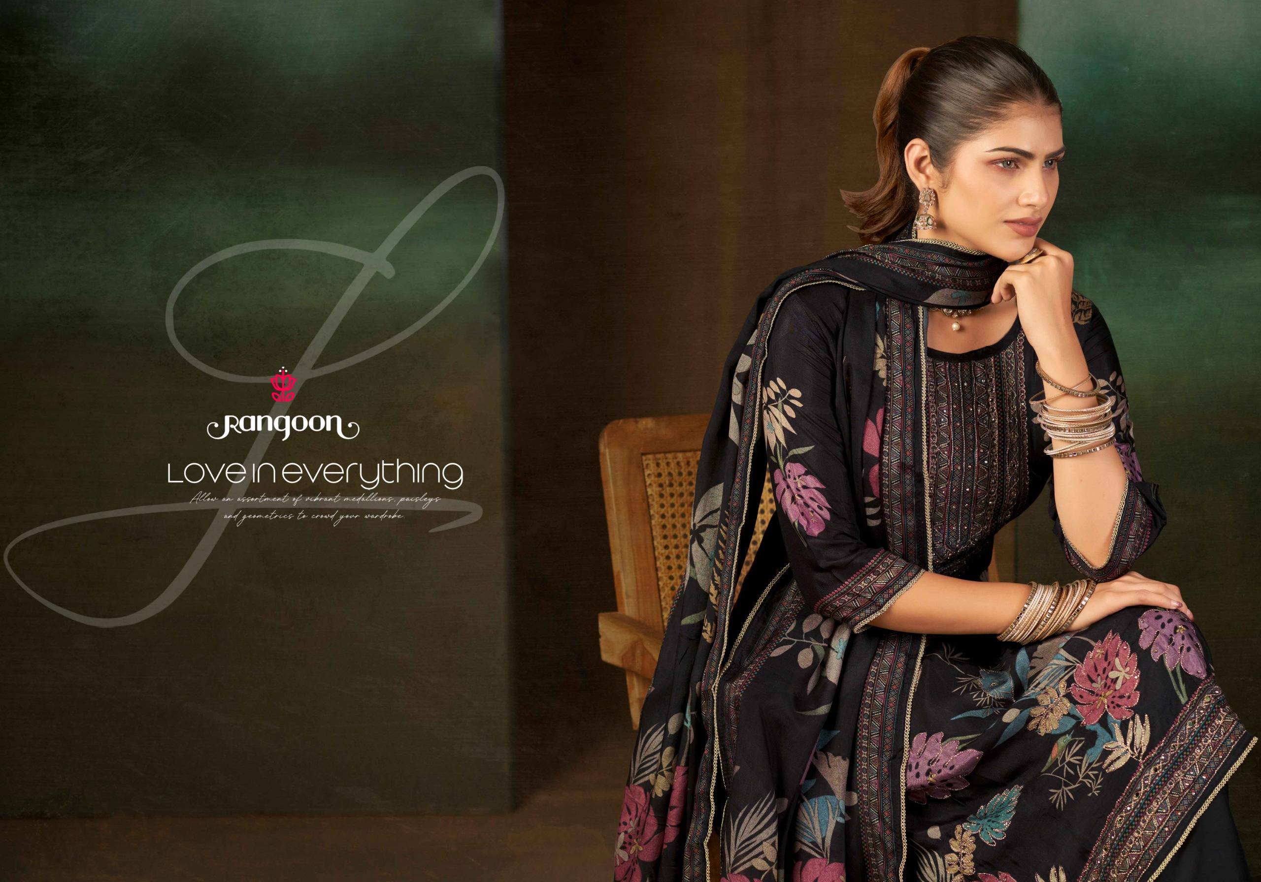 SHALINI by Rangoon 10911 To 110914 Series Beautiful Pakistani Suits Wear Pure Muslin Stitched Dresses At Wholesale Price